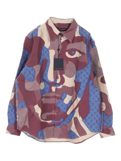 Pre-owned Louis Vuitton 2020s Philcoupe Overshirt In Pink