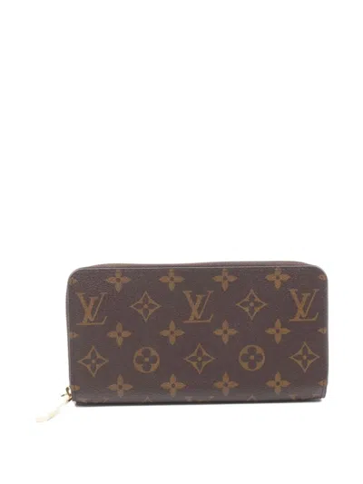 Pre-owned Louis Vuitton 2020s Zippy Wallet In Brown