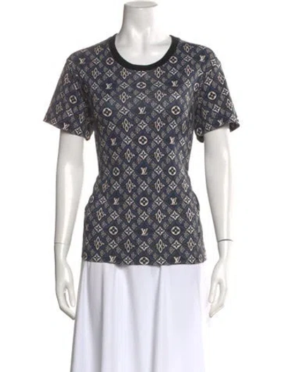 Pre-owned Louis Vuitton 2021 1854 T-shirt In Blue