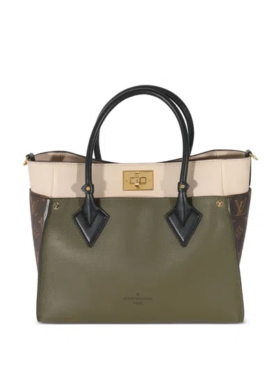 Pre-owned Louis Vuitton 2021-2023  Monogram Laurier Handbag In Green
