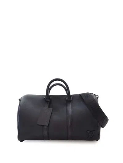 Pre-owned Louis Vuitton 2021-2024 Aerogram Keepall Bandouliere 40 Travel Bag