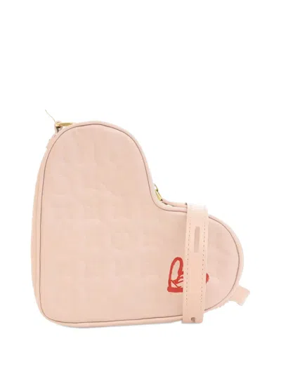 Pre-owned Louis Vuitton 2021-2024 Monogram Empreinte Fall In Love Coeur Crossbody Bag In Pink