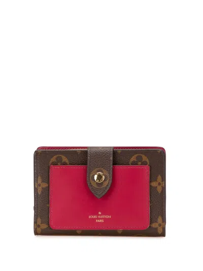 Pre-owned Louis Vuitton 2021-2024 Monogram Juliette Wallet Small Wallets In Brown