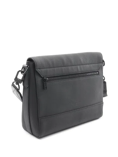 Pre-owned Louis Vuitton 2021-2025 Aerogram Takeoff Messenger Crossbody Bag In Black