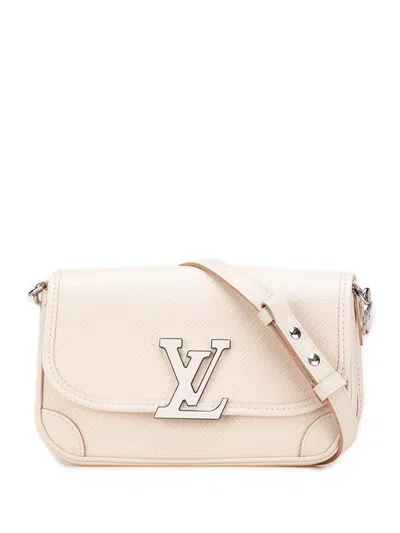 Pre-owned Louis Vuitton 2021-2025 Epi Buci Crossbody Bag In White