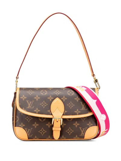 Pre-owned Louis Vuitton 2021-2025 Monogram Diane Satchel