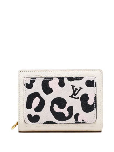 Pre-owned Louis Vuitton 2021-2025 Monogram Empreinte Wallet In Neutral