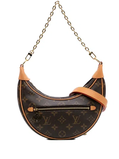 Pre-owned Louis Vuitton 2021-2025 Monogram Loop Satchel