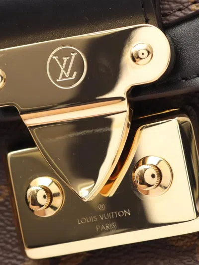 Pre-owned Louis Vuitton 2021-2025 Monogram Marceau Crossbody Bag In Brown