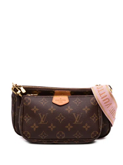 Pre-owned Louis Vuitton 2021-2025 Monogram Multi Pochette Accessoires Satchel