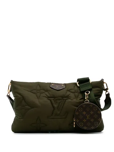 Pre-owned Louis Vuitton 2021-2025 Monogram Pillow Econyl Multi Pochette Accessoires Crossbody Bag