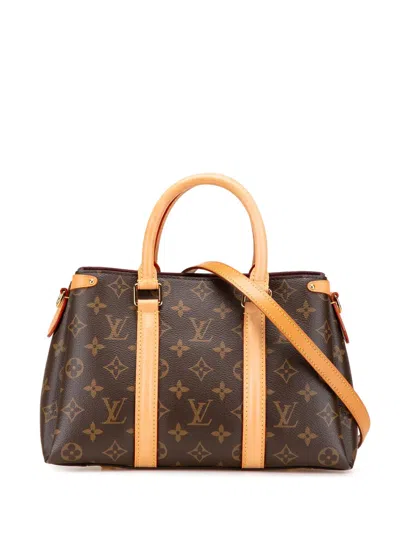 Pre-owned Louis Vuitton 2021-2025 Monogram Soufflot Bb Satchel
