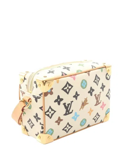 Pre-owned Louis Vuitton 2021-2025 Tyler The Creator Monogram Craggy Mini Soft Trunk Crossbody Bag In Brown
