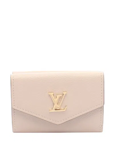 Pre-owned Louis Vuitton 2021-2026 Lockmini Wallet Small Wallets In Brown