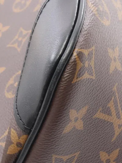 Pre-owned Louis Vuitton 2021-2026 Monogram Boulogne Satchel In Brown