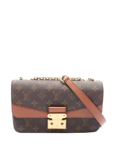 Pre-owned Louis Vuitton 2021-2026 Monogram Marceau Crossbody Bag In Brown