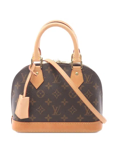 Pre-owned Louis Vuitton 2021 Alma Bb Handbag In Brown