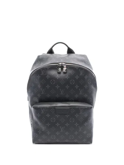 Pre-owned Louis Vuitton 2021 Apollo Monogram Backpack In Black