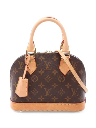 Louis Vuitton 2021 Bb Alma Monogram Tote Bag In Brown