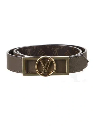 Pre-owned Louis Vuitton 2021 Belt In Brown