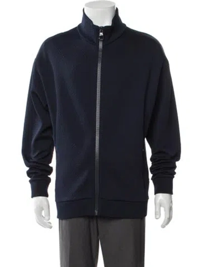 Pre-owned Louis Vuitton 2021 Bomber Jacket In Blue