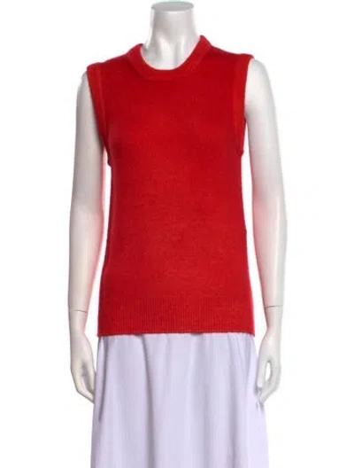 Pre-owned Louis Vuitton 2021 Cashmere Sweater In Red