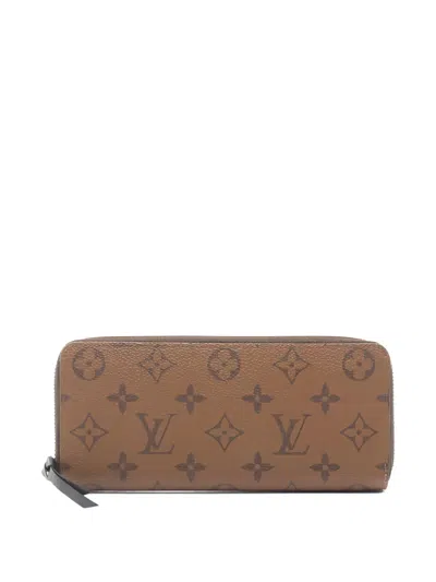 Pre-owned Louis Vuitton 2021 Clémence Wallet In Brown