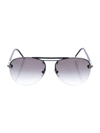 Pre-owned Louis Vuitton 2021 Clockwise Canvas Sunglasses In Silver