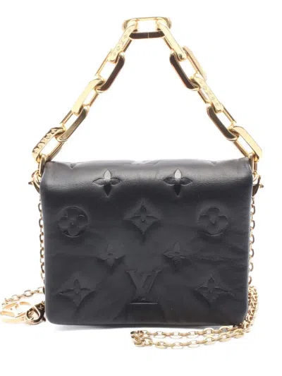 Pre-owned Louis Vuitton 2021 Coussin Belt Bag In Black