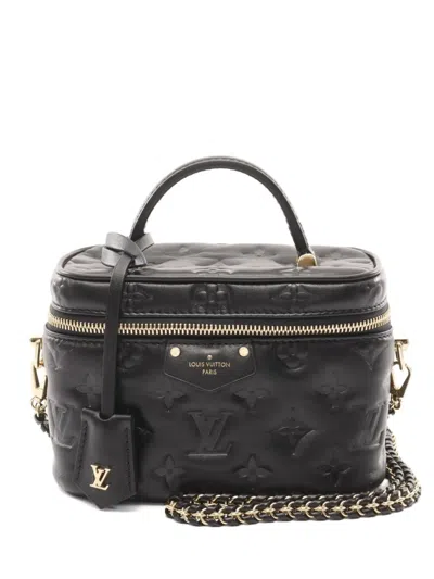 Pre-owned Louis Vuitton 2021 Coussin Pm Embossed Handbag In Black