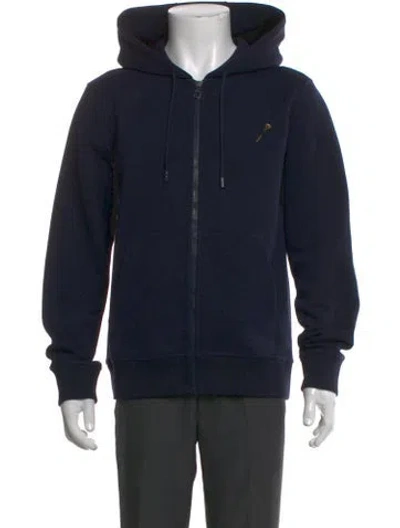 Pre-owned Louis Vuitton 2021 Crew Neck Cardigan In Blue