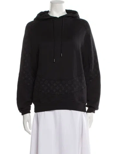 Pre-owned Louis Vuitton 2021 Crew Neck Sweatshirt In Black
