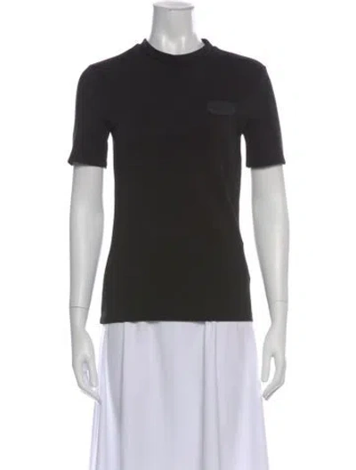Pre-owned Louis Vuitton 2021 Crew Neck T-shirt In Black