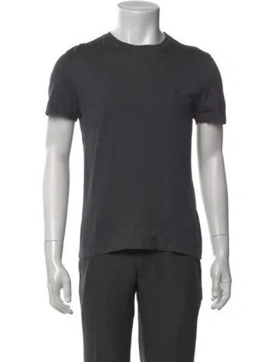 Pre-owned Louis Vuitton 2021 Crew Neck T-shirt In Gray