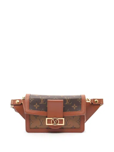 Pre-owned Louis Vuitton 2021 Dauphine Belt Bag In Brown
