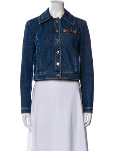 Pre-owned Louis Vuitton 2021 Denim Jacket In Blue