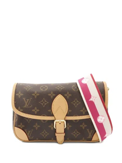 Pre-owned Louis Vuitton 2021 Diane Monogram Shoulder Bag In Brown