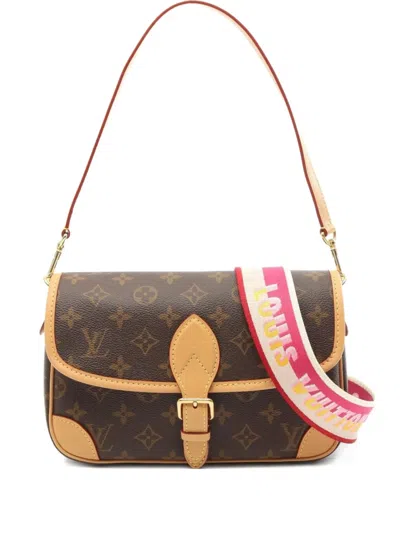 Pre-owned Louis Vuitton 2021 Diane Nm Pm Shoulder Bag In Brown