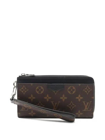 Pre-owned Louis Vuitton 2021 Dragonne Wallet In Brown