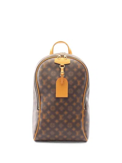 Pre-owned Louis Vuitton 2021 Ellipse Backpack In Brown