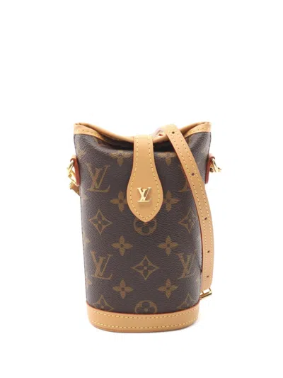 Pre-owned Louis Vuitton 2021 Fold Me Crossbody Bag In Brown