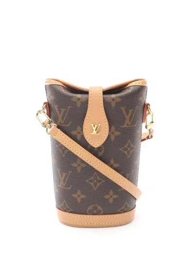 Pre-owned Louis Vuitton 2021 Fold Me Pouch Handbag In 褐色