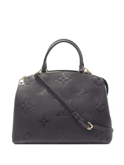 Pre-owned Louis Vuitton 2021 Grand Palais Mm Handbag In Black