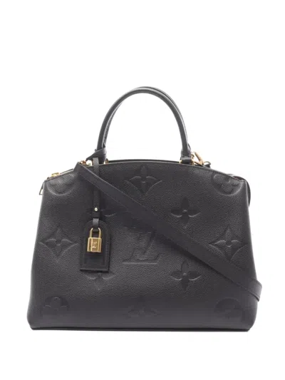 Pre-owned Louis Vuitton 2021 Grand Palais Mm Tote Bag In Black