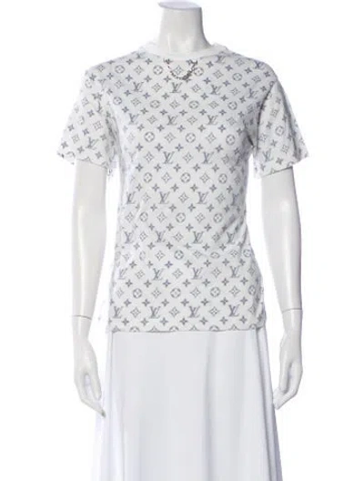 Pre-owned Louis Vuitton 2021 Graphic Print T-shirt In Neutral