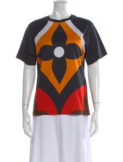 Pre-owned Louis Vuitton 2021 Graphic Print T-shirt In White