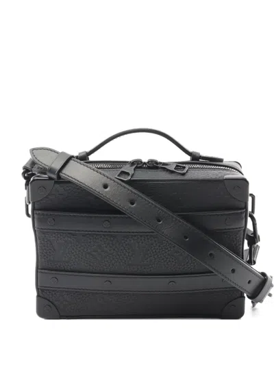 Pre-owned Louis Vuitton 2021 Handle Trunk Shoulder Bag In Black