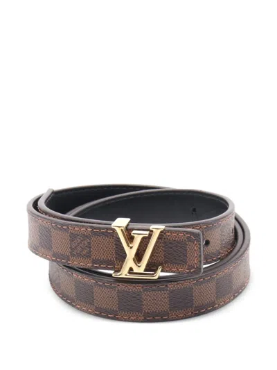 Pre-owned Louis Vuitton 2021 Iconic Damier Ebene Belt