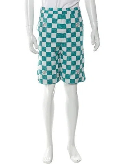Pre-owned Louis Vuitton 2021 Jogger Shorts W/ Tags In Blue