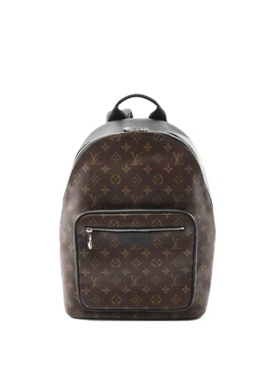 Pre-owned Louis Vuitton 2021's Josh Nv Backpack In Brown